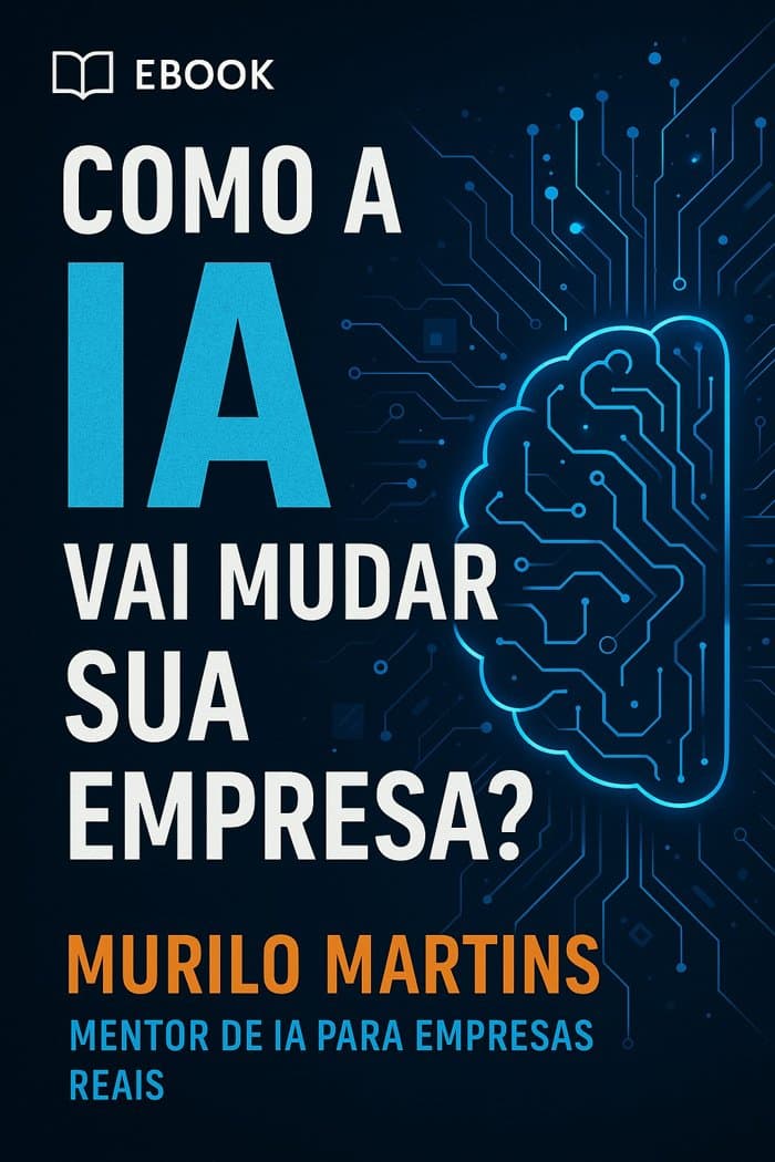 Capa do e-book Como a IA vai mudar sua empresa?
